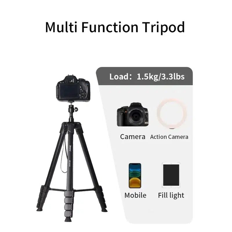 سه پایه دوربین جی ماری مدل KP-2208 - تصویر 6